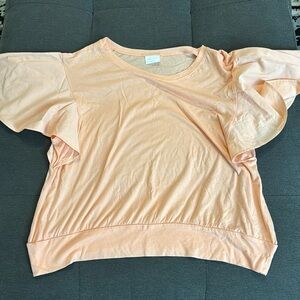 Abound flutter sleeve top